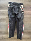 Dainese Delta 3 Black   White   Red Motorcycle Leather Pants  44  Mens