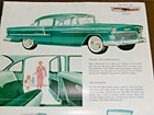 Vintage 1955 Chevrolet Bel Air New Look New Life Brochure  Dealer Catalog