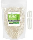 1000 Count Clear Vegan Capsules Size 000 - Empty Vegetarian Pill Caps For Diy Fi