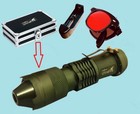 Compact 530nm High-end Green Laser Pointer Pen Visible Beam Light Adjustable  
