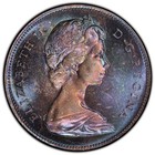 Canada  1967 Elizabeth Ii Dollar Pcgs Ms 65  6 767 496 Mintage 