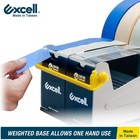 Excell Heavy Duty Multi-roll Tape Dispenser 4  Wide Steel Desktop Weighted Base