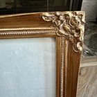 Vintage Ornate Gold Gilt Wood Picture Frame Baroque Rococo Style 8x10 