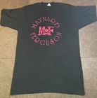 Vtg Maynard Ferguson 1991 Big Bop Nouveaux World Tour Black  Pink Size L