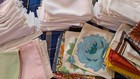 Vintage Napkins Pillow Tops Assorted Lot Of 100  For Crafts Or Party
