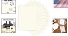 Versatile 80lb Cream Cardstock 24 Sheets - Perfect For Invitations  Printing