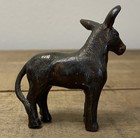 Vintage Metal Donkey mule burro Figurine