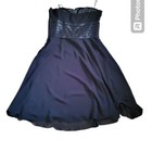 Liz Claiborne Vintage Little Black Halter Dress Size 8