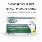 Vinyl Exam Gloves S M L Powder Free Latex Free Disposable 300 600 1200 Bulk