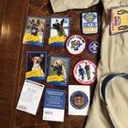 Vintage 2001-2003 Cub Scouts Webelos Uniform Set Detroit Area Council Belt Loops