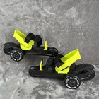 Cardiff Skate Co Cruiser Youth Size Lime Green Yellow Adjustable 4 Wheels