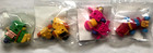 Complete Set Of 4  1991 Mcdonald   s    crazy Vehicles    Happy Meal Toys - Mint 