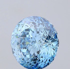 Portuguese Cut Brilliant Lab Diamond -1 Ct - Blue Color Vvs1 - Loose   Certified
