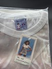 Vintage 1982    wet Tees     Print Photo Shirt Size Large- Unopened