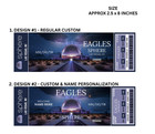 Eagles Sphere Las Vegas Residency Custom Design Commemorative Ticket