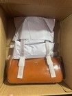 Coach Swing Zip Brown Patent Zip Shoulder Bag Purse W  Original Dust Bag