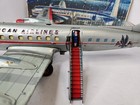 Vintage Ahi Brand Dc-7c American Airlines Tin Toy Airplane   Stairs Japan Rare