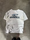 O neill Men s White Graphic Logo Crew Neck Short Sleeve T-shirt Size Xl