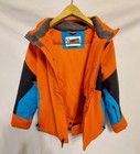 Spyder Boys Youth Ski Jacket Size 14 Insulated Removable Hood Red black blue