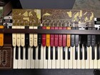 Vintage Viscount Organ Upper Manual Keybed W  Full Wiring Harness     Midi Project