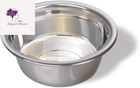 Interactive Stainless Steel Dog Feeder Bowls Pet Food Water Dish Drinking Bowls