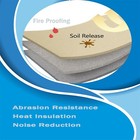Headliner Fabric Material With Foam Backing For Auto Interior Replacement