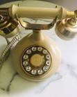 Vintage Antique Bell Western Electric Light Yellow Push Button Telephone H665202