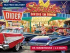 Bits And Pieces - 500 Piece Jigsaw Puzzle For Adults - 50s Starlite Diner - Clas