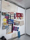 Huge Vintage Modern Sewing Craft Lot Old Patterns  Silver Eye  Zippers Threader 