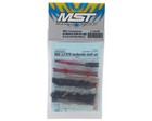 Mst Rmx 2 5 Aluminum Turnbuckle Set  red   mxs-210658r 