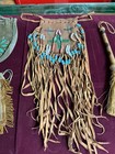 Rare Antique 1900s Native American Beaded Bags And Awls Broom Lot  Plains Indian