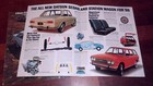 Vintage Pair Of 1968 1969 Datsun Sedan   Station Wagon New Car Dealer Brochures