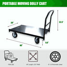 Platform Truck smooth Deck Platform Truck Push Cart 48  L X 30  W Dolly 1000lb