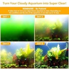  Aquarium Filter U - V Fish Tank Filters For Green Aquarium 40-120 Gallon