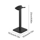 Black Abs Gaming Headphone Stand Desktop Headset Display Holder Single Pack