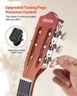 Vevor Classical Guitar 38 In Guitar Beginner Starter Kit Nylon Strings Natural