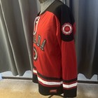 Canada Athletics Hockey Jersey Mens Large Red Black True North Strong   Free