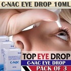 3x 10ml Cataract Eye Drops glaucoma  Non-carnosine  nac   Can Cataracts C Bright