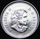 Canada   1945 - 2010   25 Cents   Wwii Two Poppies  1 Coin Only        Blue -  74       