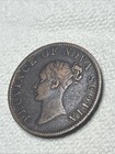 1840 Canada Nova Scotia  Half Penny Token Br 874  About Vf Condition  Copper