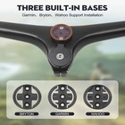 Bike Bicycle Stem Gps Computer Metal Extension Mount For Garmin Bryton Igpsport