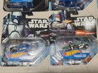 New Hot Wheels Star Wars Character Cars Diecast Lot Of 11 - Disney  Mattel  40th