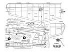 Aero Bat Control Line Stunt 51  Ws Rc Model Airplane Plans Templates Pdf On Usb