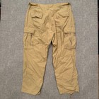 Tru-spec Mens Khaki Cotton Ripstop Tactical Cargo Pants Large Long 3124-b1