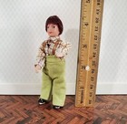 Dollhouse Victorian Boy Son Doll Porcelain Semi-poseable 1 12 Scale Miniature