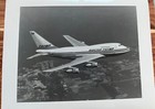 2 Vintage Concept Art Photo Print Boeing 747 Inflight Ad Sales 8x10 Photo Clouds