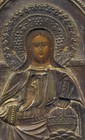 Antique Original Orthodox  Russian Imperial Icon Christianity Bronze    5002 