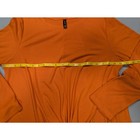 Hot Gift Women   s Orange Long Sleeve Twist Front Tunic Top Casual Fall