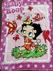 Y2k Baby Betty Boop Hawaii Luxury Plush Throw Blanket