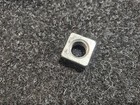 qty 250  Maclean Senior Industries Square Nut - 5 8in Galvanized Steel